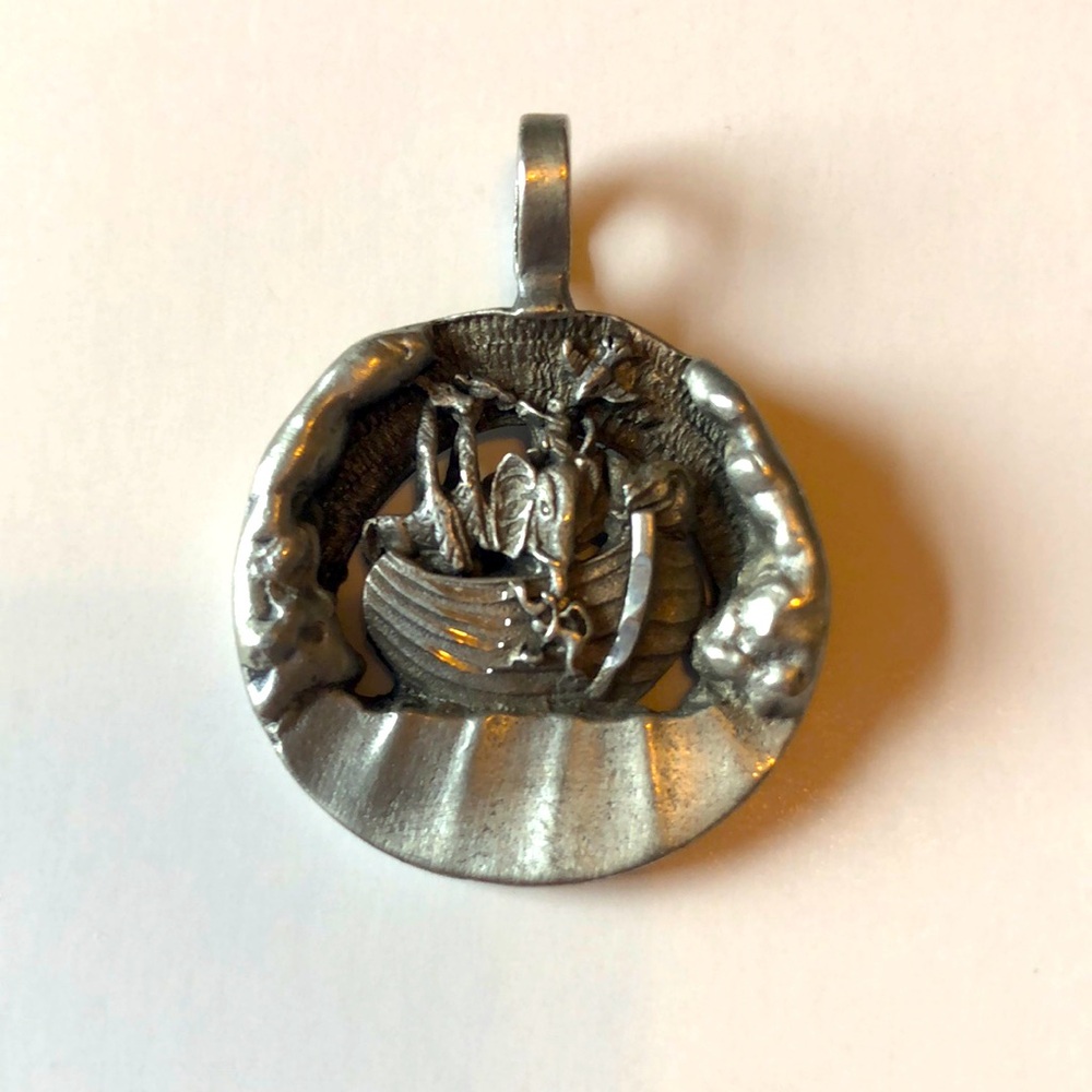 Noah’s Ark Pewter Charm